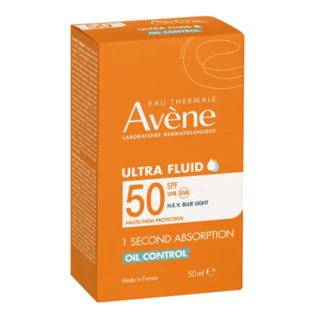 AVENE Ultra Fluid Oil Control SPF50 50 ml
