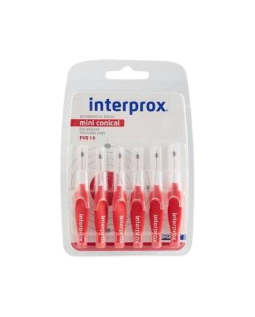 INTERPROX Mini Conical 1,0 mm 6 unidades