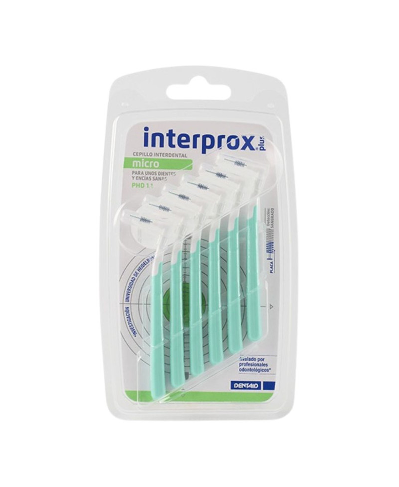 INTERPROX Plus Micro 1,1 mm 6 unidades