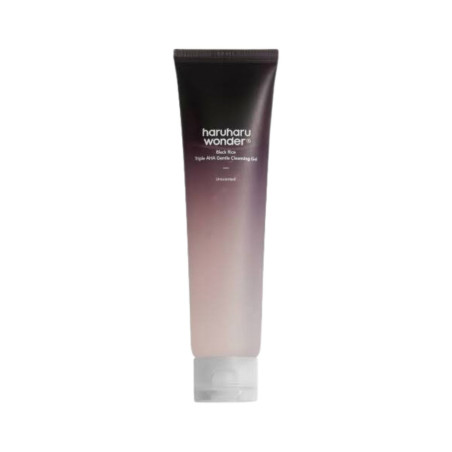 HARUHARU WONDER Black rice triple AHA gentle cleansing gel 100 ml