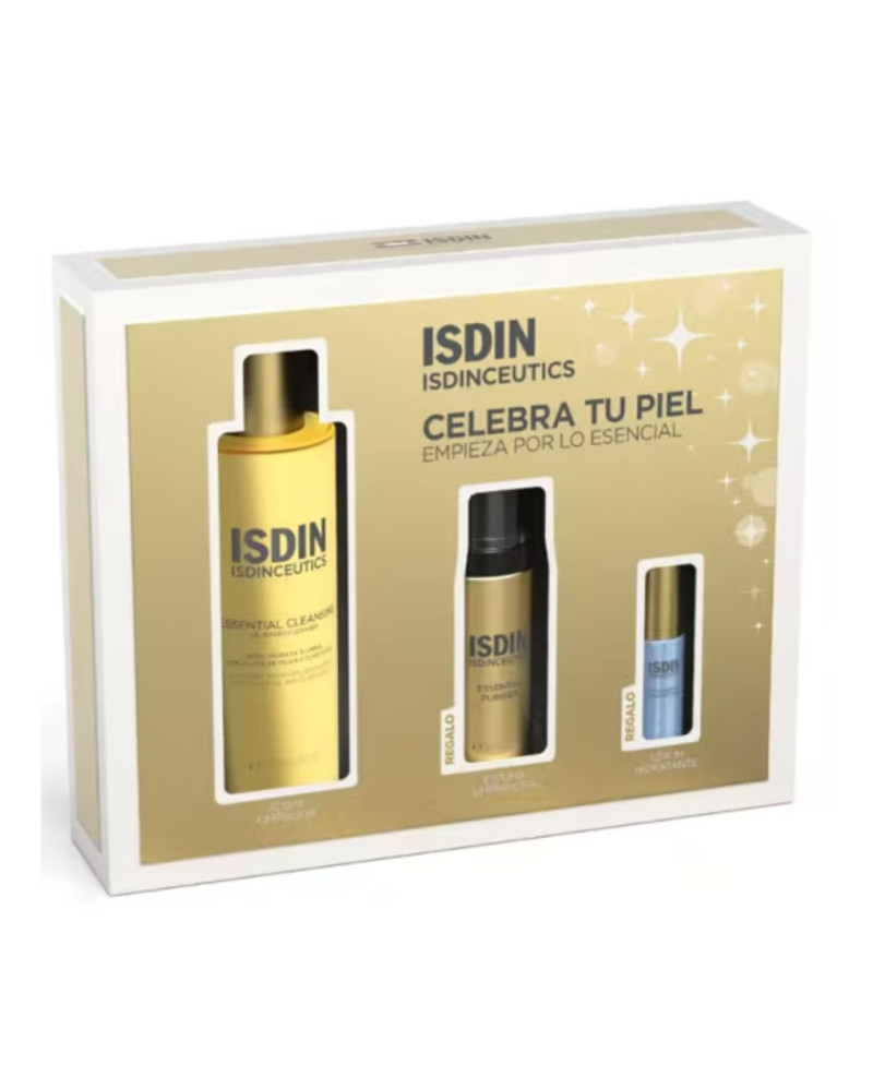 ISDIN Isdinceutics Pack Essential Cleansing Aceite Limpiador Facial 200 ml + Regalos