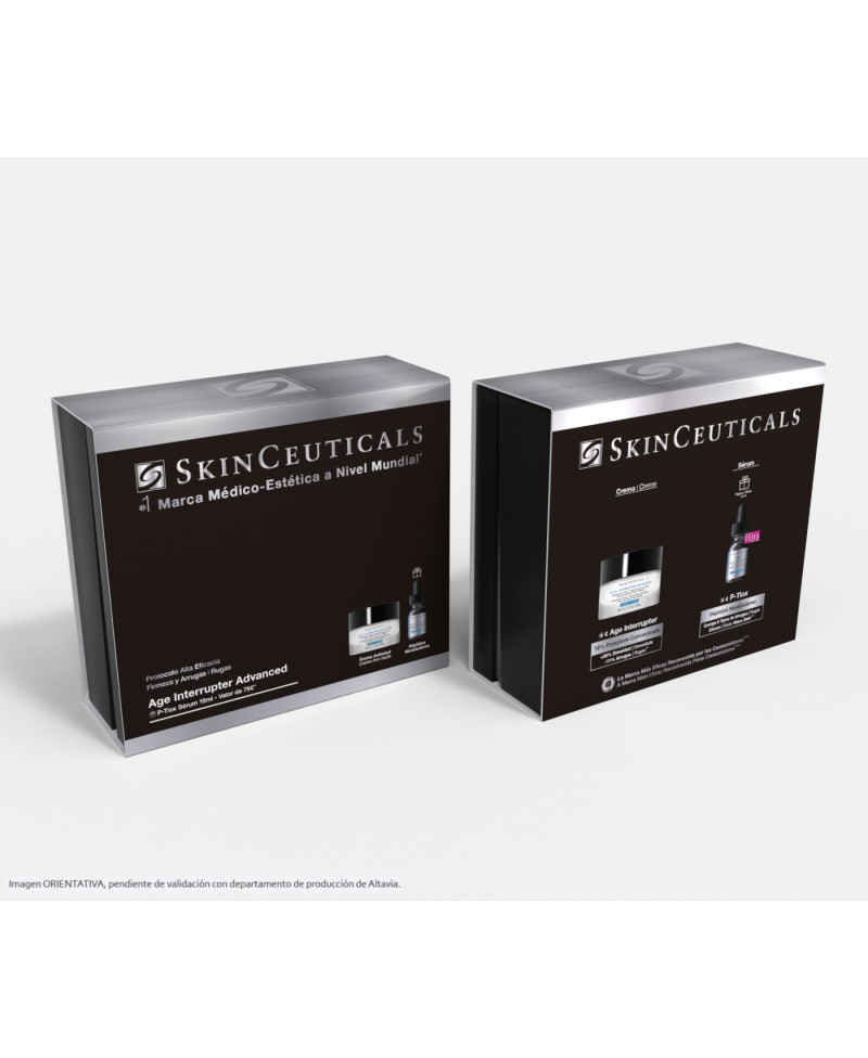 SKINCEUTICALS Cofre A.G.E. Interrupter Advanced 48 ml + P-TIOX 15 ml