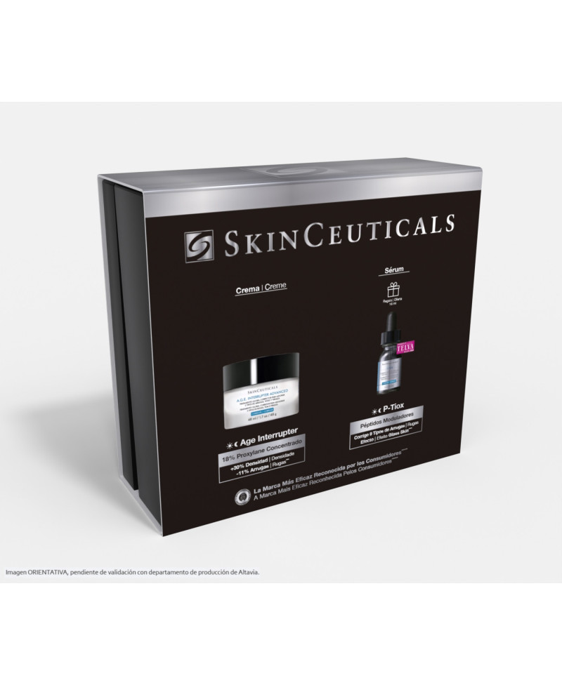SKINCEUTICALS Cofre A.G.E. Interrupter Advanced 48 ml + P-TIOX 15 ml