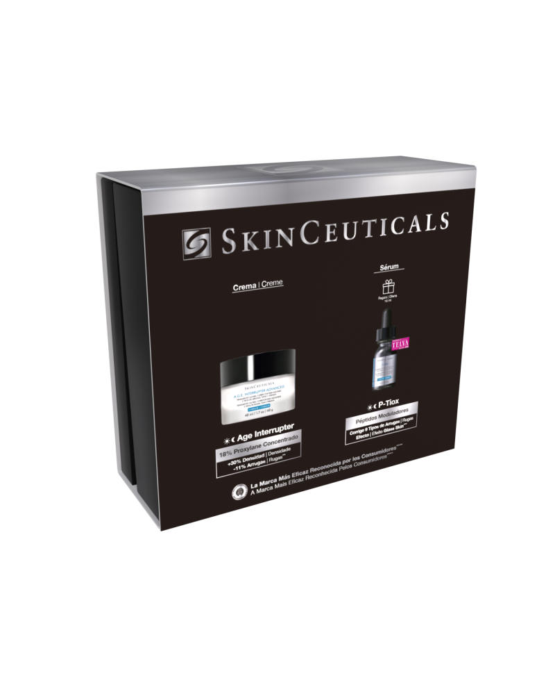 SKINCEUTICALS Cofre A.G.E. Interrupter Advanced 48 ml + P-TIOX 15 ml