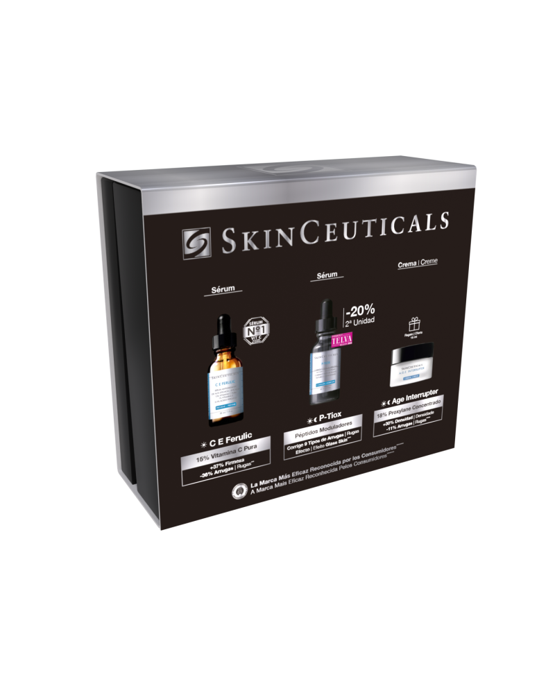 SKINCEUTICALS Cofre C E Ferulic 30 ml + P-Tiox serum 30ml + Age interrupter 15ml