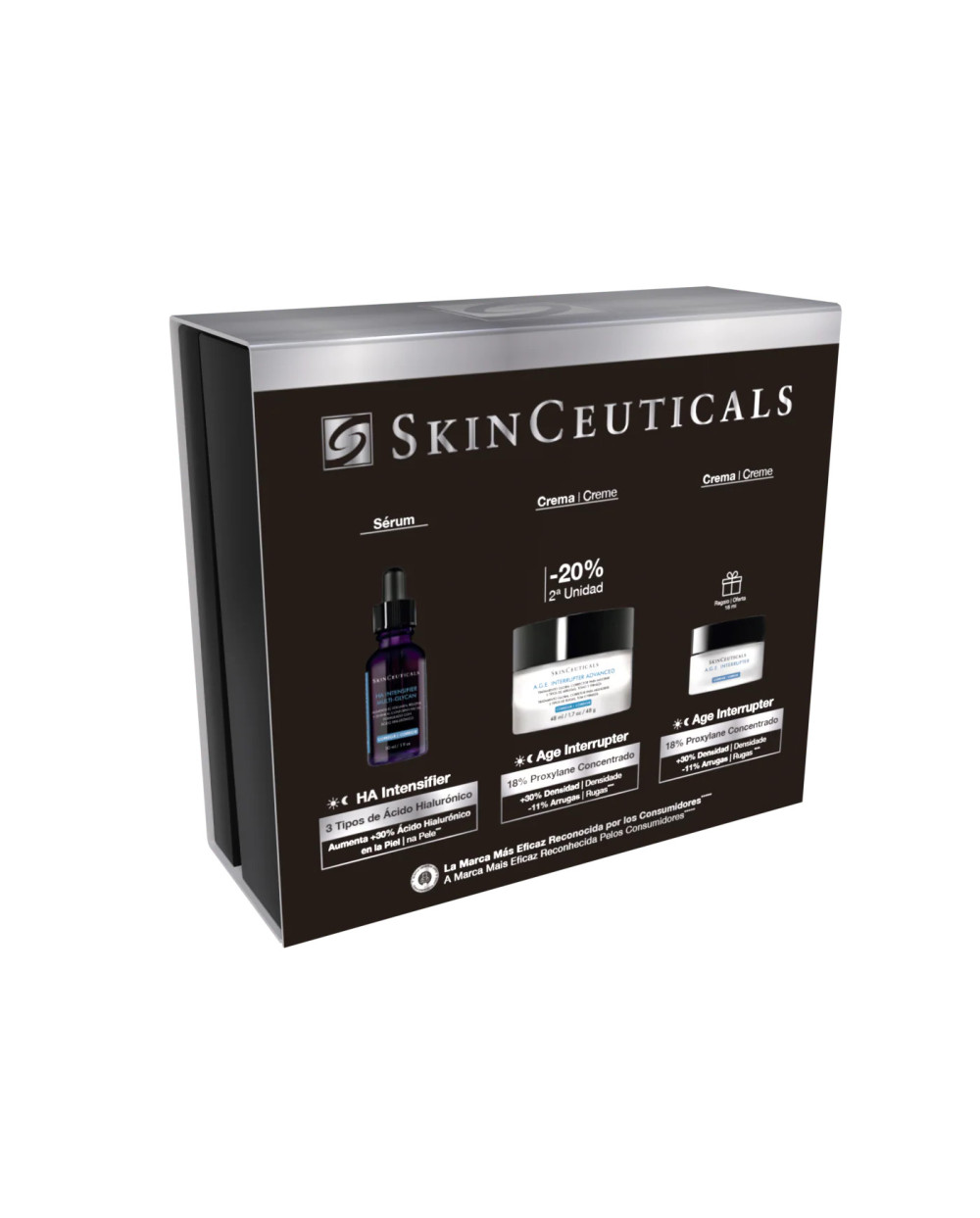 SKINCEUTICALS Cofre Age Interrupter advanced 50 ml + HA Intensifier 30ml + AGE interrupter 15 ml