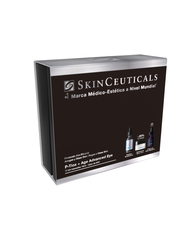SKINCEUTICALS Cofre P-Tiox serum 30 ml + A.G.E. Advanced Eye 15 ml + HA serum 15ml