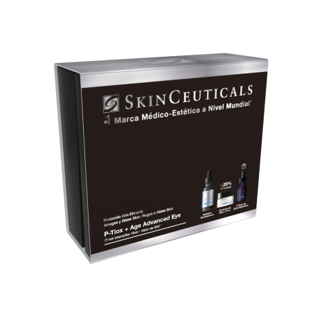 SKINCEUTICALS Cofre P-Tiox serum 30 ml + A.G.E. Advanced Eye 15 ml + HA serum 15ml