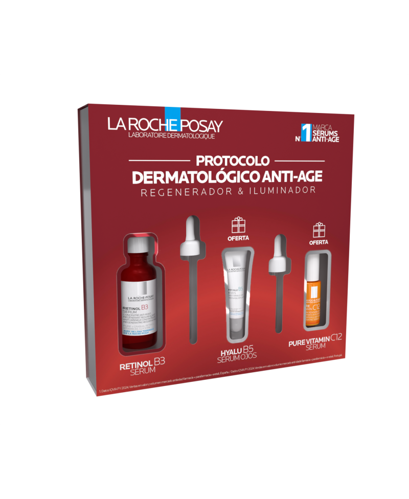 LA ROCHE POSAY Cofre protocolo renovador Retinol B3 serum