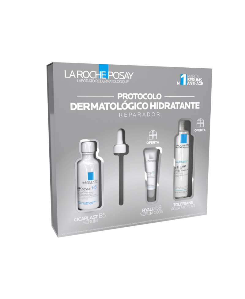 LA ROCHE POSAY Cofre protocolo hidratante Cicaplast serum