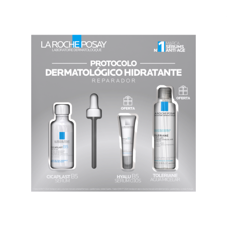 LA ROCHE POSAY Cofre protocolo hidratante Cicaplast serum