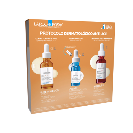 LA ROCHE POSAY Cofre protocolo iluminador Pure Vitamina C12 serum