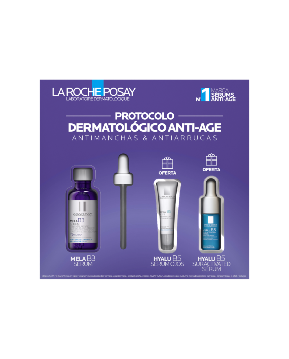 LA ROCHE POSAY Cofre Protocolo anti-manchas Mela B3 serum