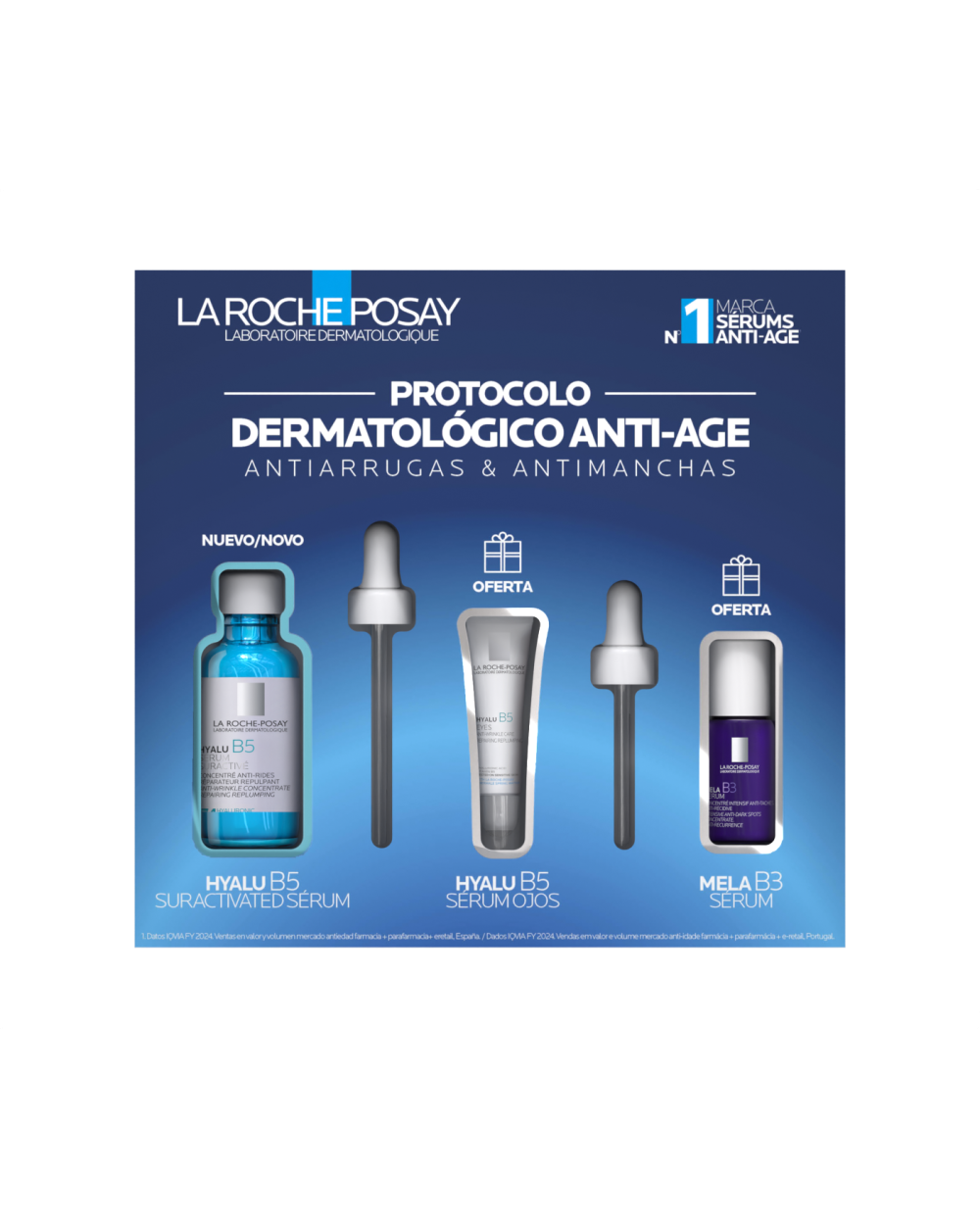 LA ROCHE POSAY Cofre protocolo rellenador Hyalu B5 serum