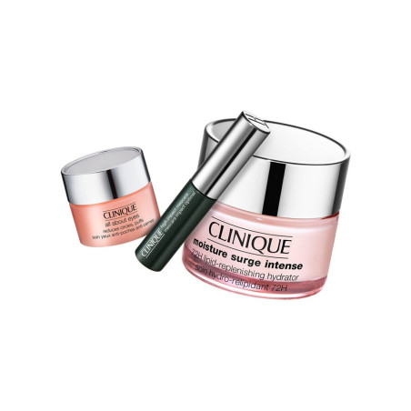 CLINIQUE Pack Moisture surge intense glow and go bold