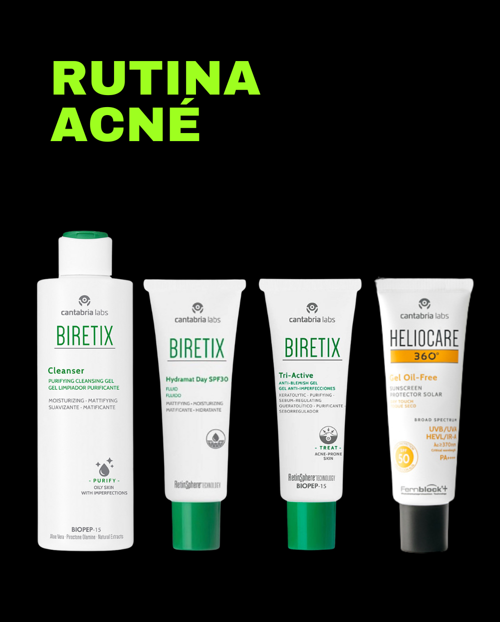 BIRETIX Pack antiacné