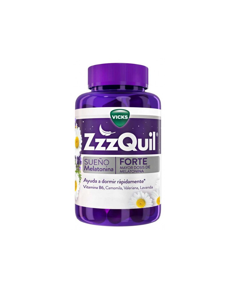 ZZZQUIL Forte sabor a frutos del bosque 60 gummies