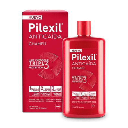 PILEXIL Champú Anticaída triple protection 275 ml