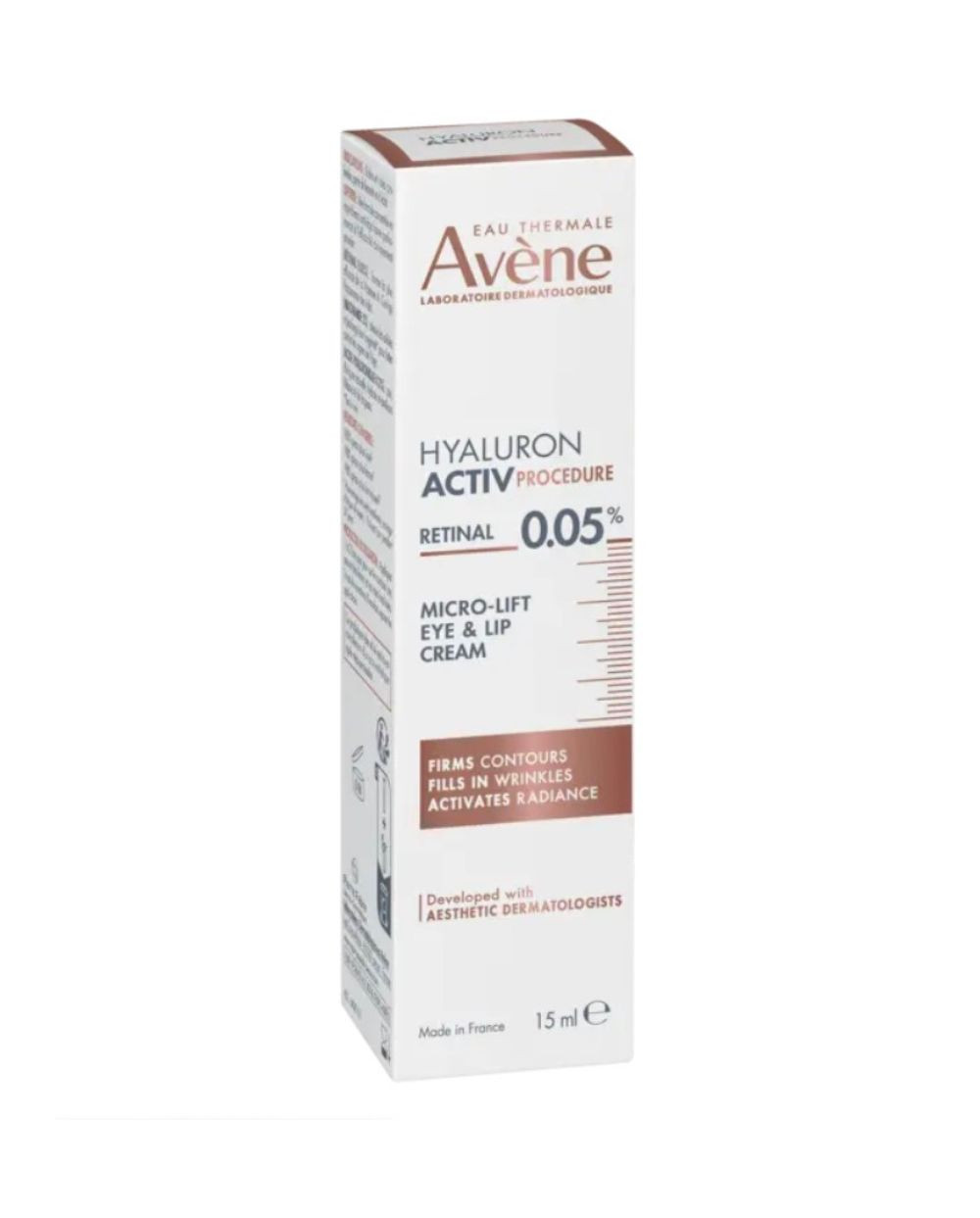 AVÈNE Hyaluron Activ Procedure Retinal 0,05% crema ojos y labios 15 ml