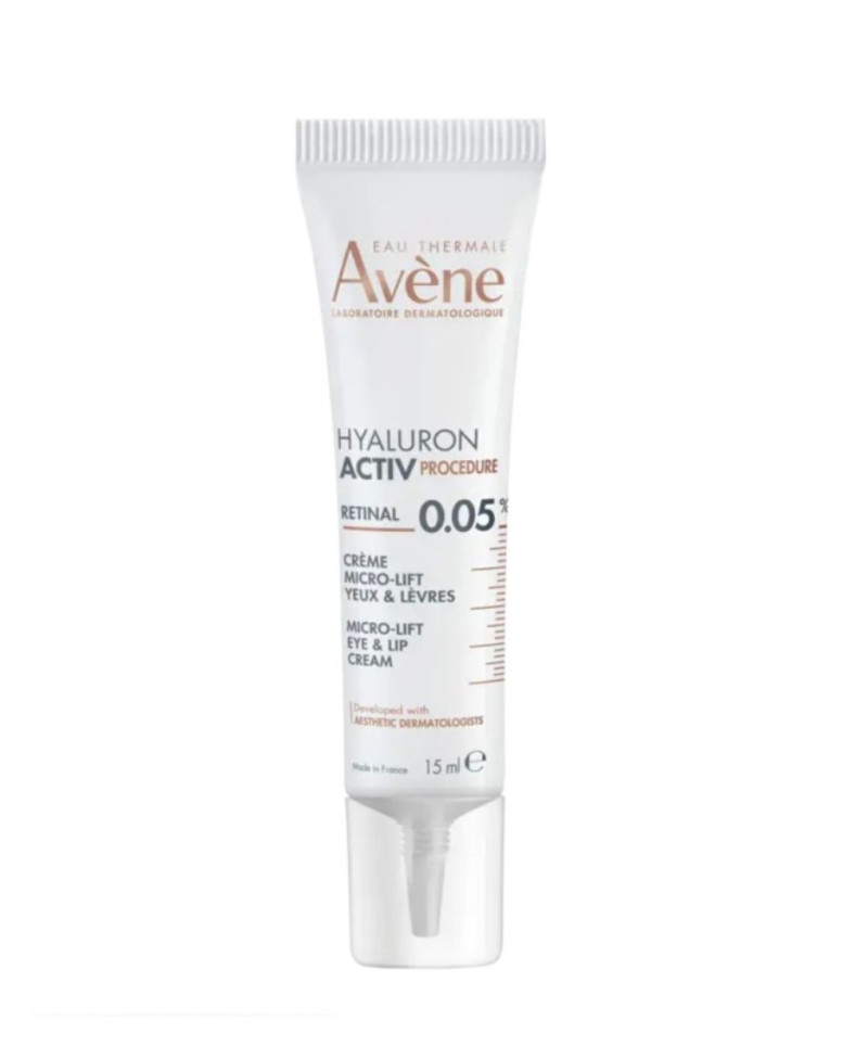 AVÈNE Hyaluron Activ Procedure Retinal 0,05% crema ojos y labios 15 ml