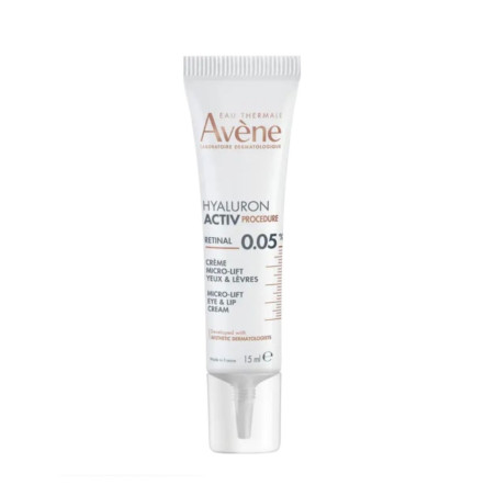 AVÈNE Hyaluron Activia Procedure Retinal 0,05% crema ojos y labios 15 ml