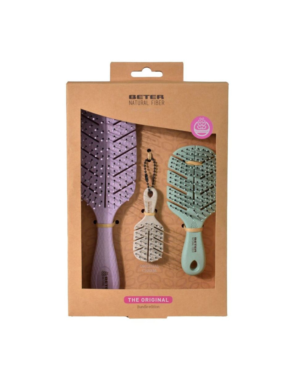 BETER Cofre The original natural fiber 3 unidades