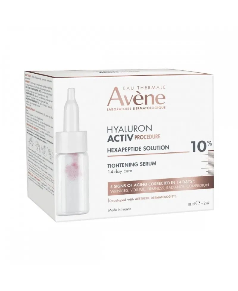AVÈNE Hyaluron Activ Procedure solución de hexapéptidos 10% - sérum tensor 18 ml