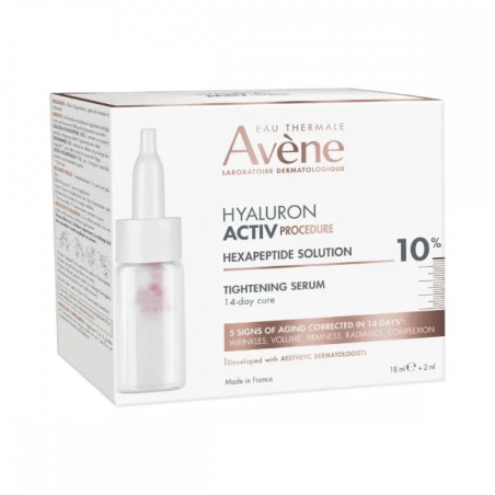 AVÈNE Hyaluron Activ Procedure solución de hexapéptidos 10% - sérum tensor 18 ml