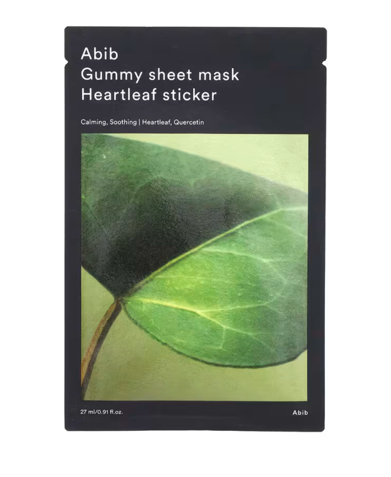 Abib Mascarilla Gummy Heartleaf Sticker