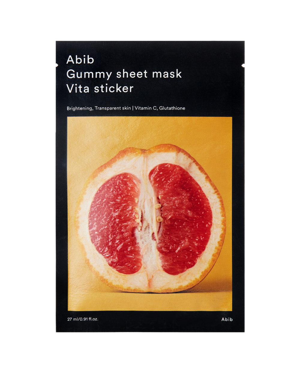 Abib Mascarilla Iluminadora Gummy Vita Sticker 27ml