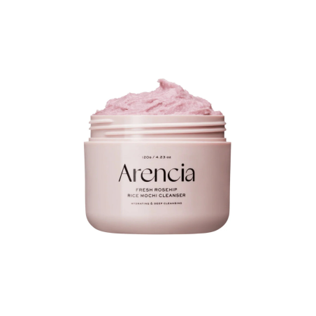 Arencia Limpiador Facial Mochi Arroz Rosa Mosqueta 120g