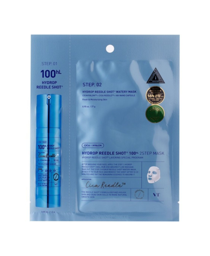 VT Cosmetics Mascarilla 2 Pasos Hydrop Reedle Shot 100HL