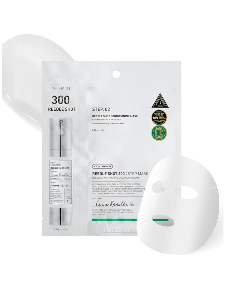 VT Cosmetics Mascarilla 2 Pasos Reedle Shot 300