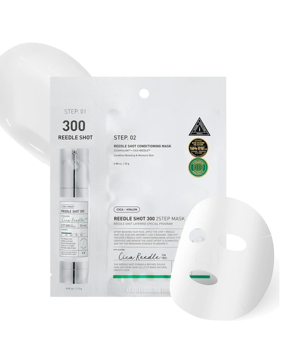 VT Cosmetics Mascarilla 2 Pasos Reedle Shot 300