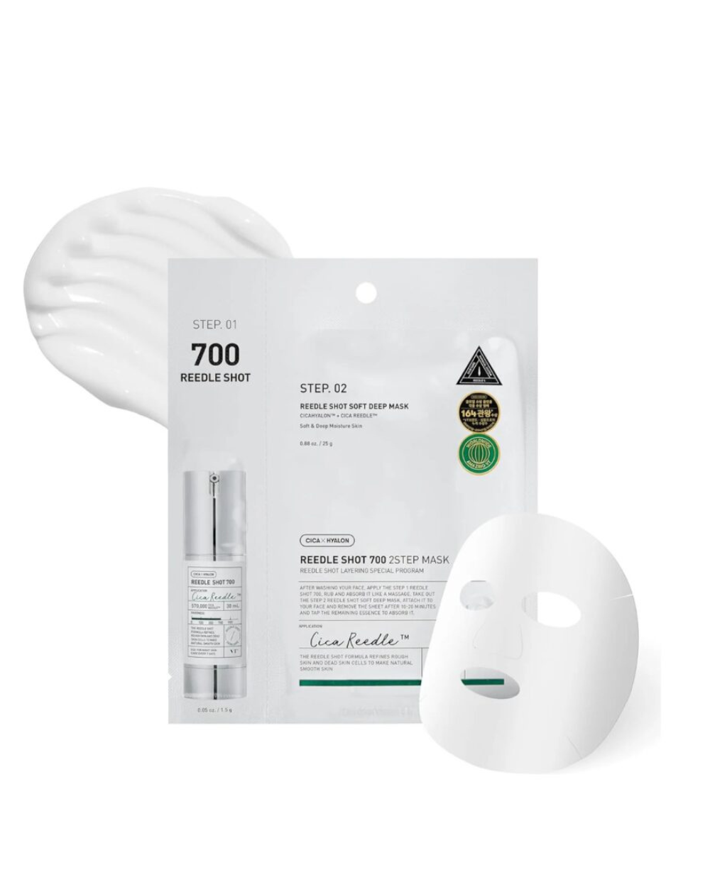 VT Cosmetics Mascarilla 2 Pasos Reedle Shot 700