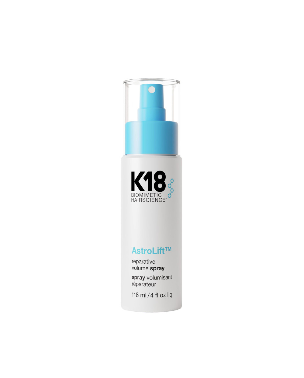 K18 Astrolift spray volumen reparador 118ml