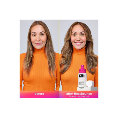 K18 HeatBounce acondicionador + Protector térmico 118ml