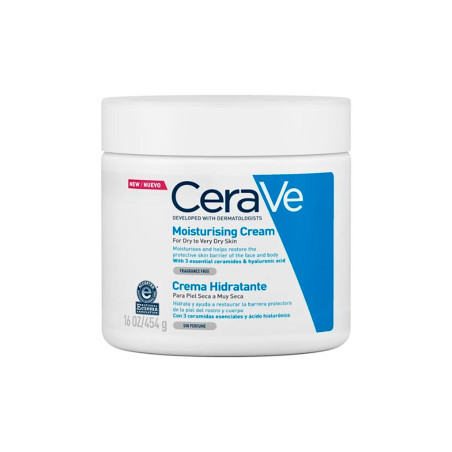 CERAVE Crema Hidratante Cara y Cuerpo 454 g