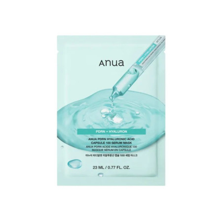 Anua Pdrn Hyaluron 100 Serum Mask A Hydrating And Rejuvenating Facial Mask 23 ml