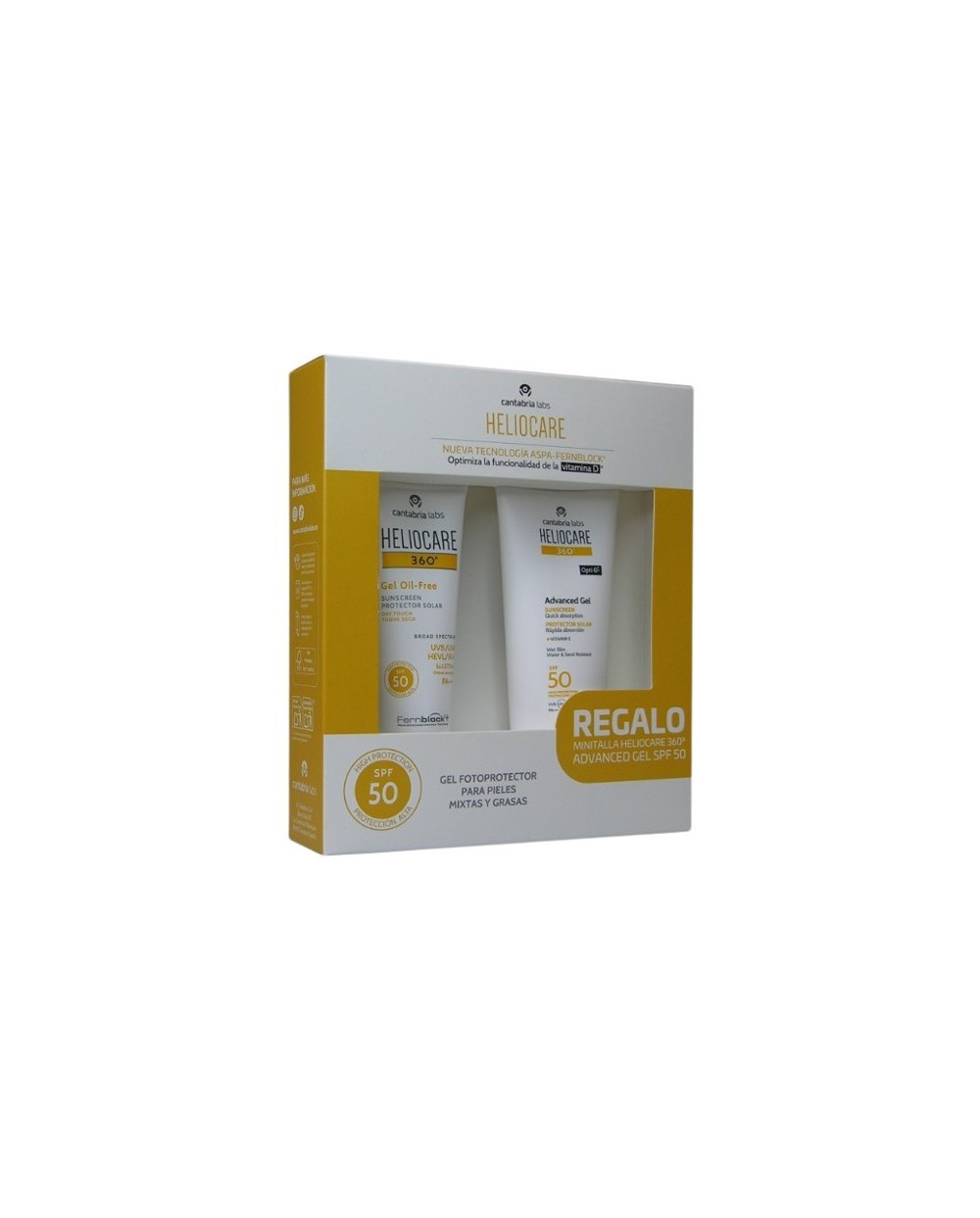 HELIOCARE 360 Gel Oil Free SPF 50 50 ml + Regalo