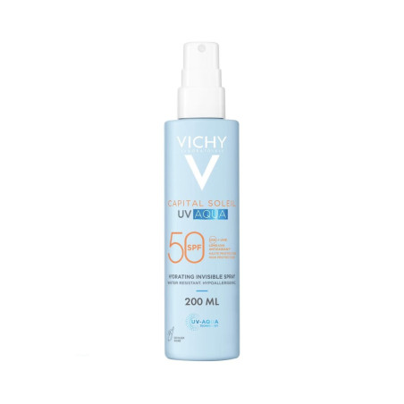 VICHY Capital Soleil UV Aqua Spray Hidratante Invisible SPF50+ 200 ml