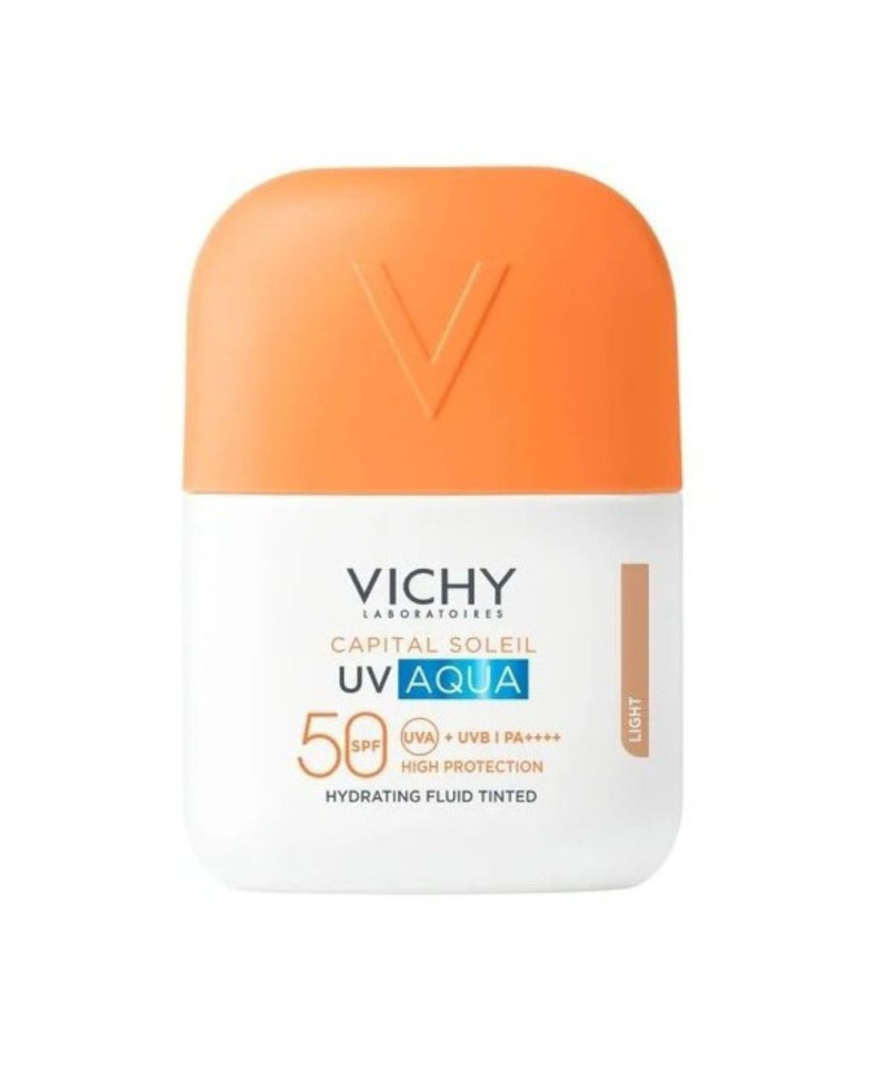VICHY Capital Soleil UV Aqua Fluido Hidratante con color tono claro SPF50 50 ml