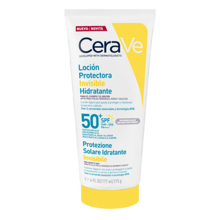 CERAVE Loción Protectora Invisible Hidratante SPF50 177 ml