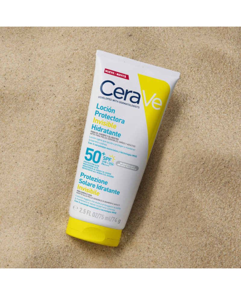 CERAVE Loción Protectora Invisible Hidratante SPF50 177 ml