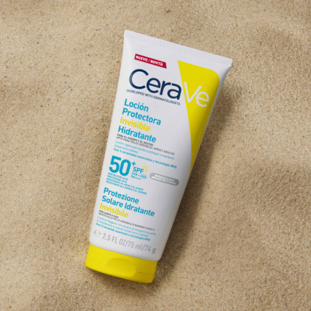 CERAVE Loción Protectora Invisible Hidratante SPF50 177 ml