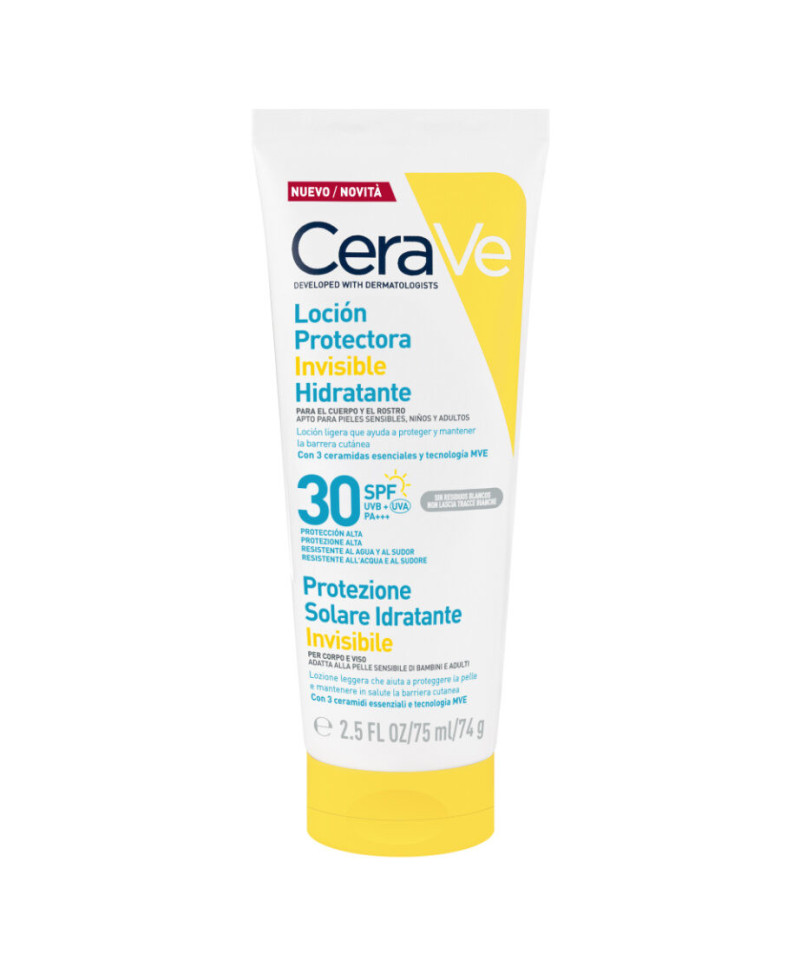 Cerave Loción Protectora Invisible Hidratante SPF30 75 ml