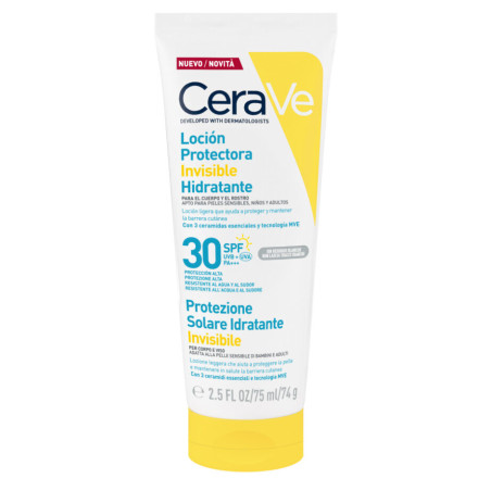 Cerave Loción Protectora Invisible Hidratante SPF30 75 ml