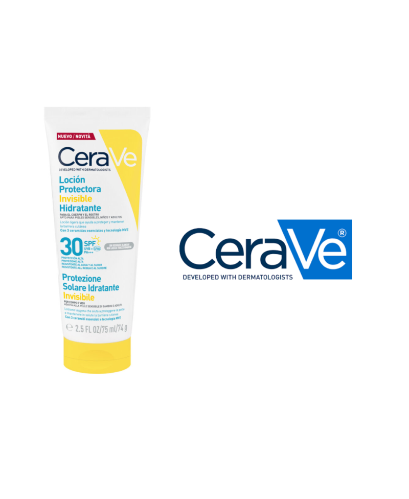 Cerave Loción Protectora Invisible Hidratante SPF30 75 ml