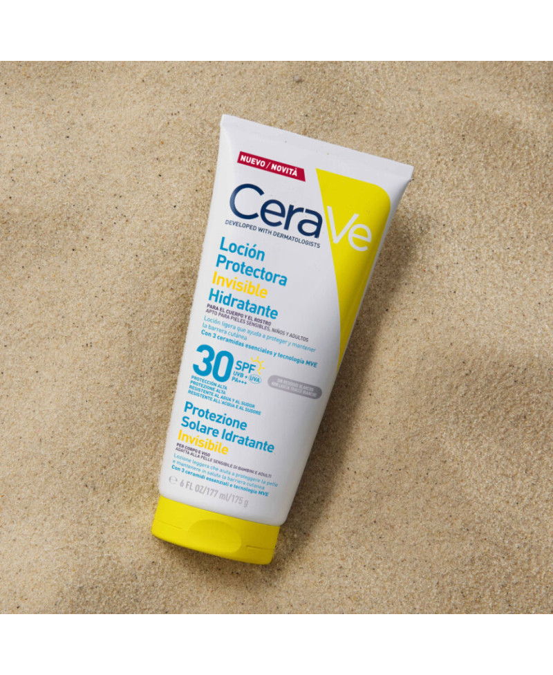 Cerave Loción Protectora Invisible Hidratante SPF30 177 ml