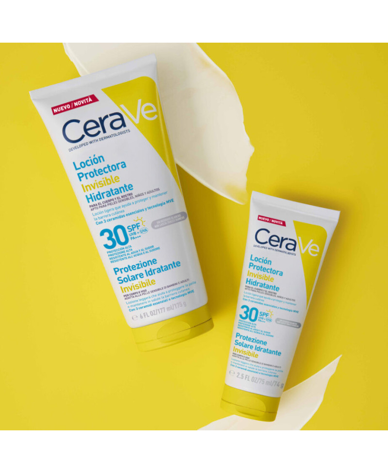 Cerave Loción Protectora Invisible Hidratante SPF30 177 ml